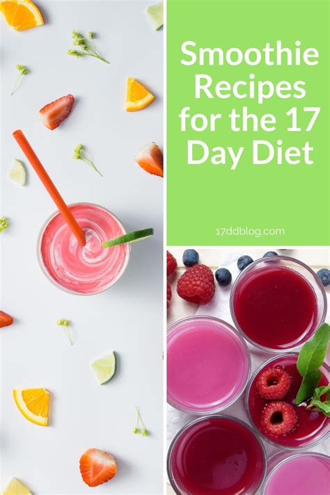 low carb smoothie recipes for the 17 day diet 17 day diet diet smoothie recipes low carb
