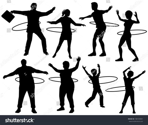73 Silhouette Child Hula Hoop Images Stock Photos And Vectors Shutterstock