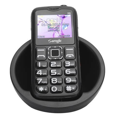 Large Button Easy To Use Mobile Phone For The Elderly 3g Senior Button