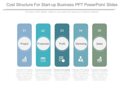 Cost Structure For Start Up Business Ppt Powerpoint Slides Powerpoint