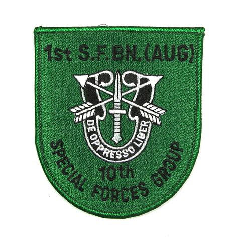 1st Battalion 10th Special Forces Group Deployment Patch