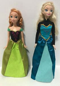 Disney Frozen Coronation Magic Color Change Elsa And Anna Dolls EBay