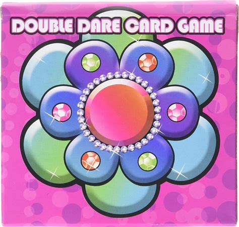 Amscan Glitzy Girl Double Dare Card Game Game Collection Party Accessory 6 Ct