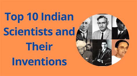 10 Indian Inventors And Their Inventionsfamous Indian Scientists And