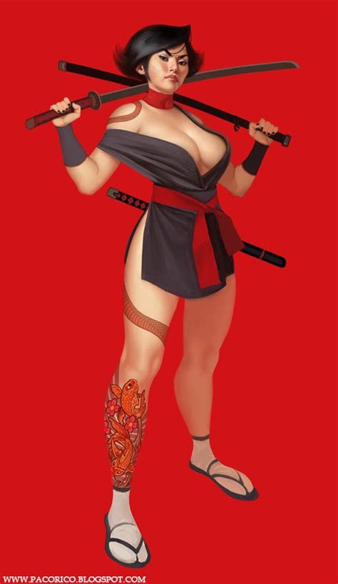 sexy deadly ninja by mancomb seepwood on deviantart sexy art warrior woman concept art