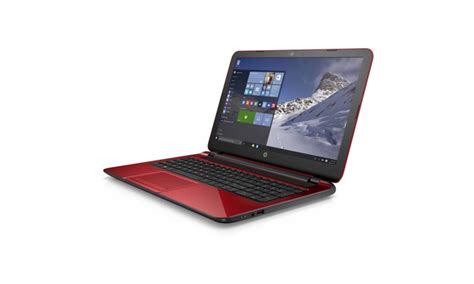 Hp Red Touchscreen 4gb 156 Laptop Pc With Intel Quad Core