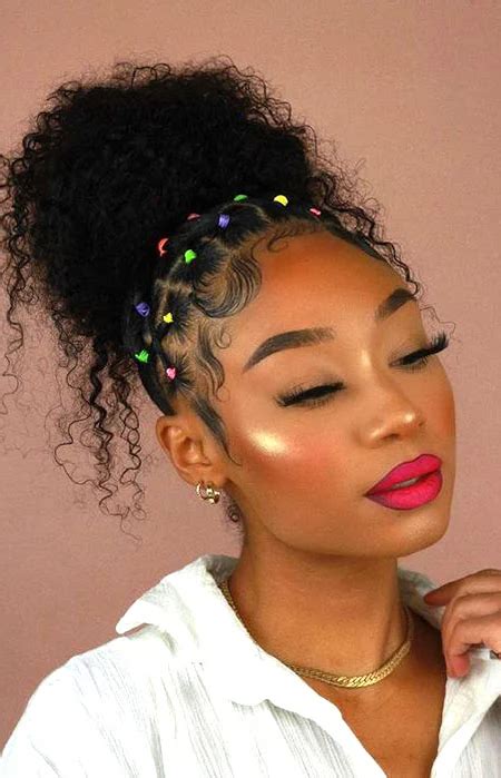 15 Cute And Fun Rubber Band Hairstyles In 2021 Rubber Band Hairstyles