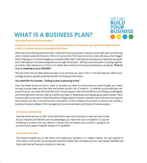 Your business plan is the foundation of your business. 18+ Small Business Plan Templates - Google Docs, MS Word ...