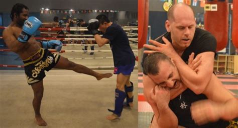 Sus Wrestlers And San Da Fighters In Fighters Unite Shanghai
