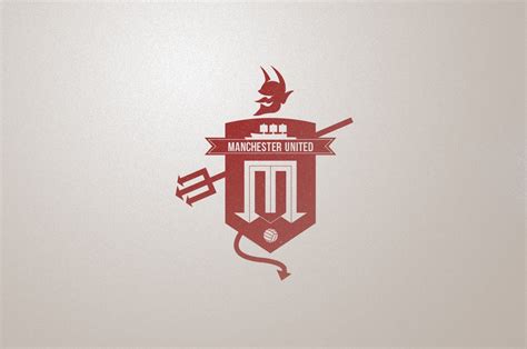Manchester United Rebranding Concept On Behance Manchester Logo Logo