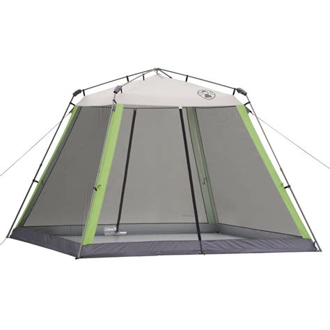 Canopy sold independently, it is accessory only. Coleman 10' x 10' Instant Screened Canopy- Green