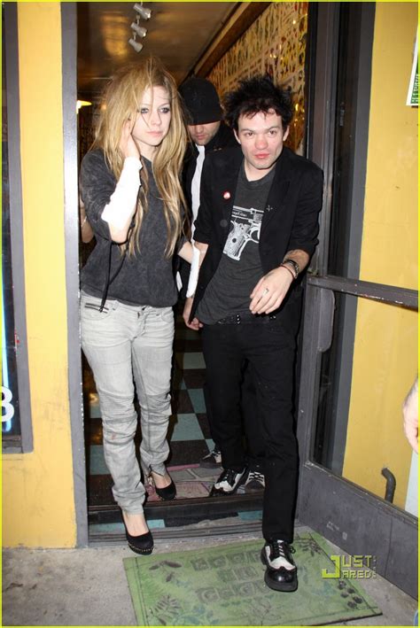 Avril Lavigne And Deryck Whibley Are A Tattooed Twosome Photo 2436461 Avril Lavigne Deryck