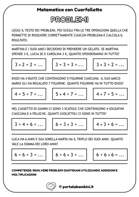Schede Didattiche Matematica Classe Prima Da Stampare La Linea Numeri