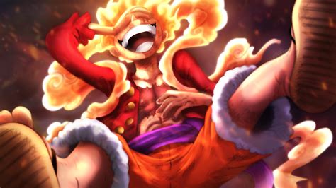Luffy Sun God Nika One Piece 4k 3991g Wallpaper Pc Desktop