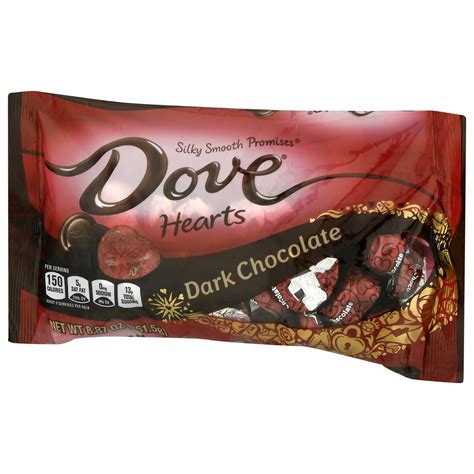 Dove Promises Valentine Dark Chocolate Candy Hearts 887 Oz Shipt