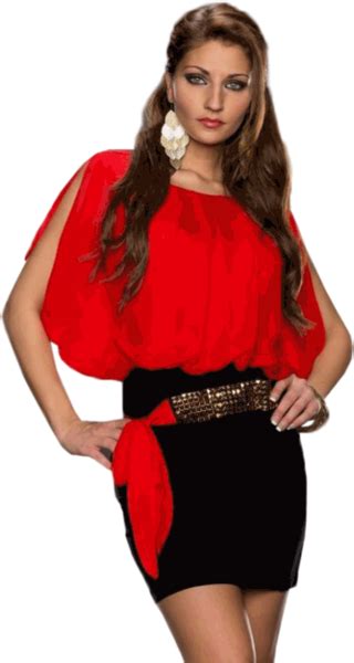 Red Outfit Png Official Psds