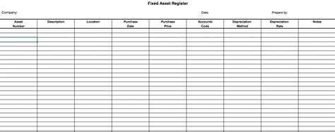 What Is A Fixed Asset Register Definition And Free Excel