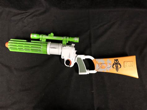 Star Wars Electronic Boba Fett Blaster Rifle Toy Gun Cosplay Green