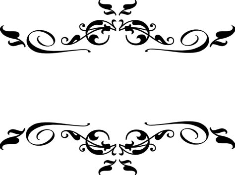 Western Scroll Border Free Download On Clipartmag