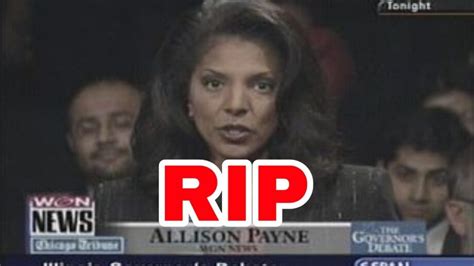Rip Former Wgn Tv Anchor Allison Payne Passes Away Iwmbuzz