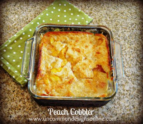You know how i do it! The Best and Easiest Peach Cobbler Recipe Ever