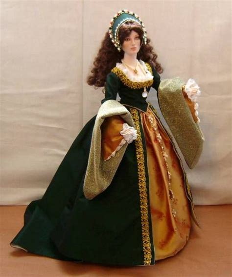 the making of a tudor anne boleyn style ensemble for 16 inch fashion dolls tudor costumes