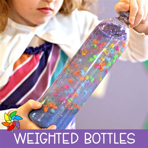 Weighted Sensory Bottles Heavy Work For Active Kids