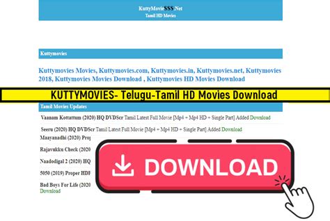 There are many illegal websites that leak many new movies, tv shows and. Kuttymovies 2020 - Telugu-Tamil Movies Collection -HD ...