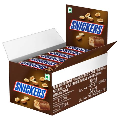 Snickers Chocolate Indian 12gm 40P Box Fig Mart