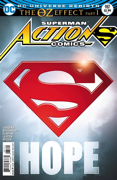 Weird Science Dc Comics Action Comics 987 Review And Spoilers