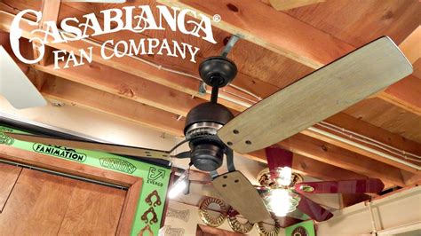 Our fantastic selection of casablanca fans will enhance the wow factor in any room of your home. Casablanca Tribeca Ceiling Fan - YouTube