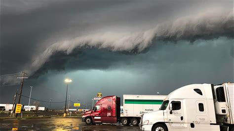 Tornado 🌪 Flooding Hail Balls Amarillo Texas Wall Cloud Youtube
