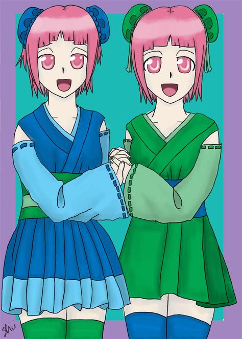 Oc Anime Girl Twins By Shinitzue On Deviantart