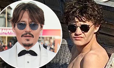 johnny depp son johnny depp s lookalike son jack takes a stroll with images and photos finder