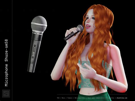 Shushilda Sims Ts4 Microphone Shure Sm58