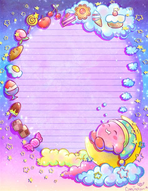 Doublemaximusart “ Sweet Dreams Kirby Adding This On To My Kawaii