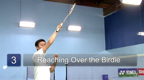 How To Hit A Smash Shot In Badminton Badminton Youtube