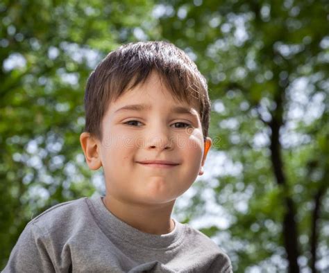 Happy Little Boy Smiling Stock Image Image Of Child 38358821