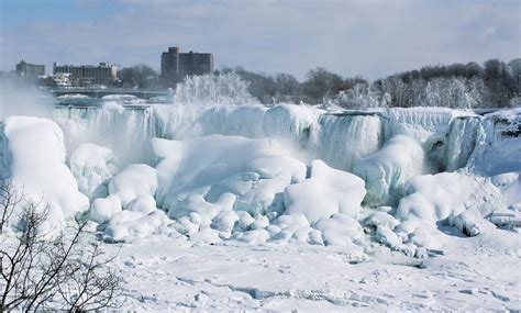 The Majestic Beauty Of Niagara Falls In Winter Our Canada