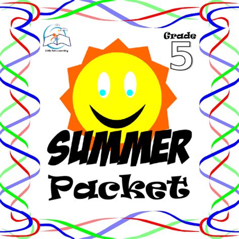 5th Grade Summer Packet Teaching Resources