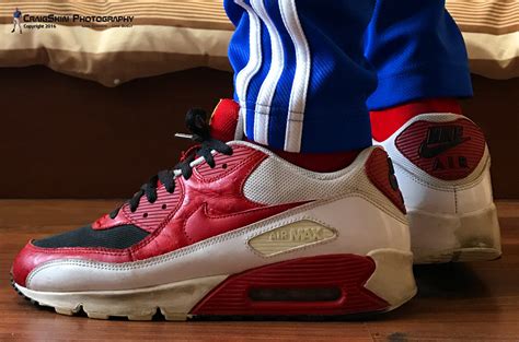Scally Nike Airmax Scally Nike Airmax 90s With Blue Tracki Flickr