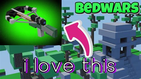 Heres Why I Love The Tactical Crossbowroblox Bedwars Youtube
