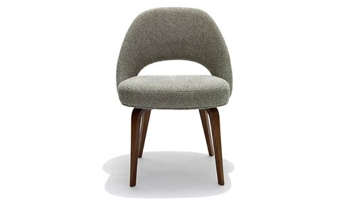 Saarinen Executive Side Chair With Wood Legs