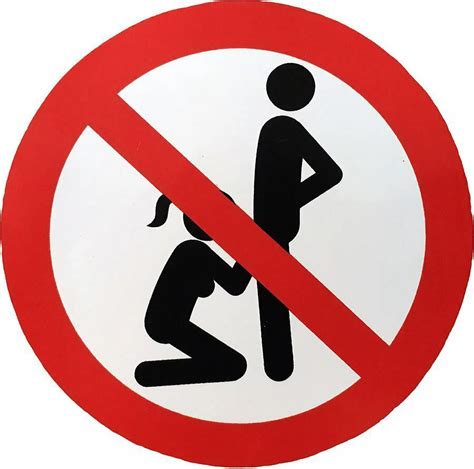 Ota Sticker Bumper Warning No Funny Sex Sign Symbol Alert Logo Joke