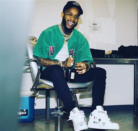Tory Lanez Wearing A Supreme Bball Jersey And Af1 Collab Sneakers Inc Style
