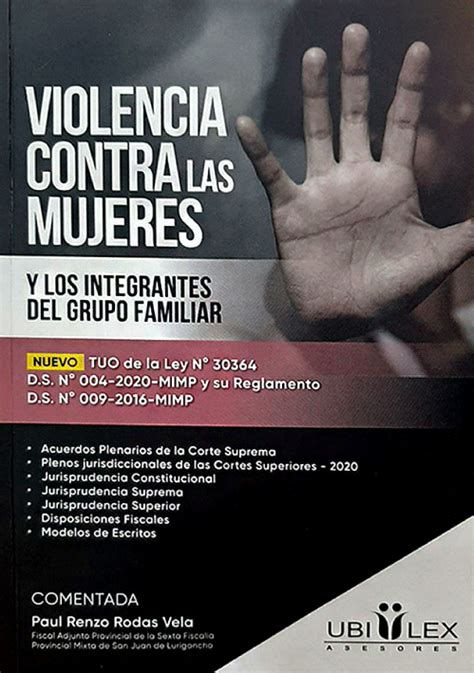 Violencia Contra Las Mujeres Y Los Integrantes Del Grupo Familiar Librer A Juridica Legales