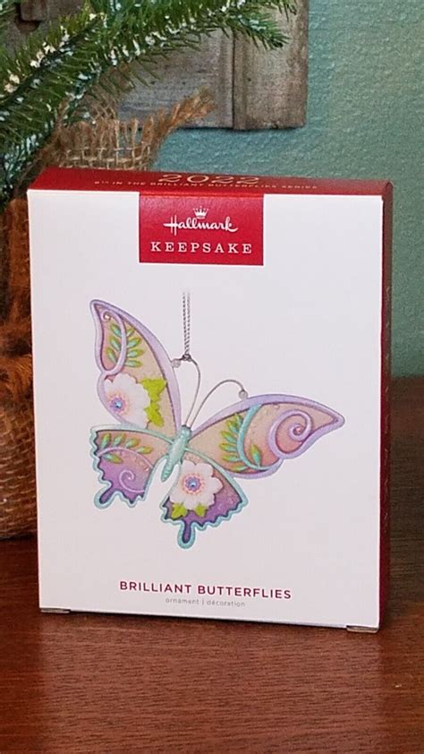 2022 Hallmark Ornament Brilliant Butterflies Brilliant Butterflies