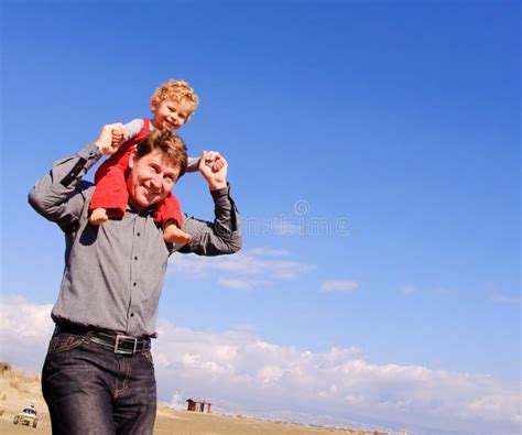 Father And Son Stock Image Image Of Back Happiness 11432083