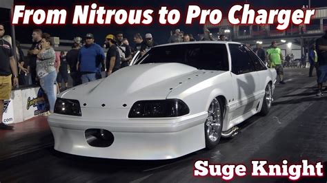 The Suge Knight Mustang Went From Nitrous To Pro Charger And Its No