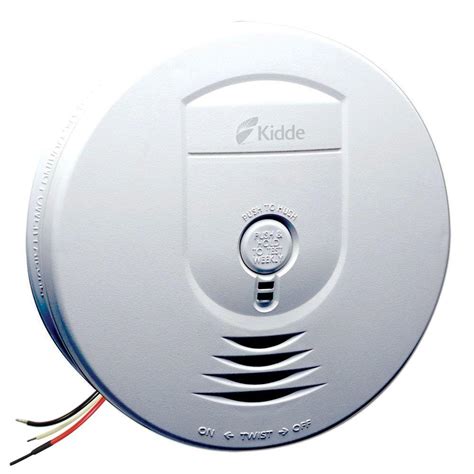 Kidde Hardwire Wireless Inter Connectable 120 Volt Smoke Alarm With